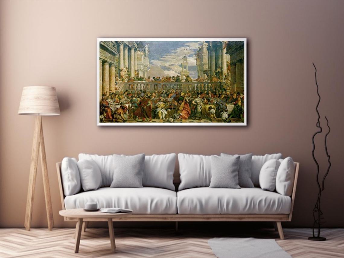 The Marriage Feast at Cana, c.1562 by Paolo Veronese (Caliari) Painting 