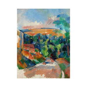 A Bend In The Road by Paul Cezanne