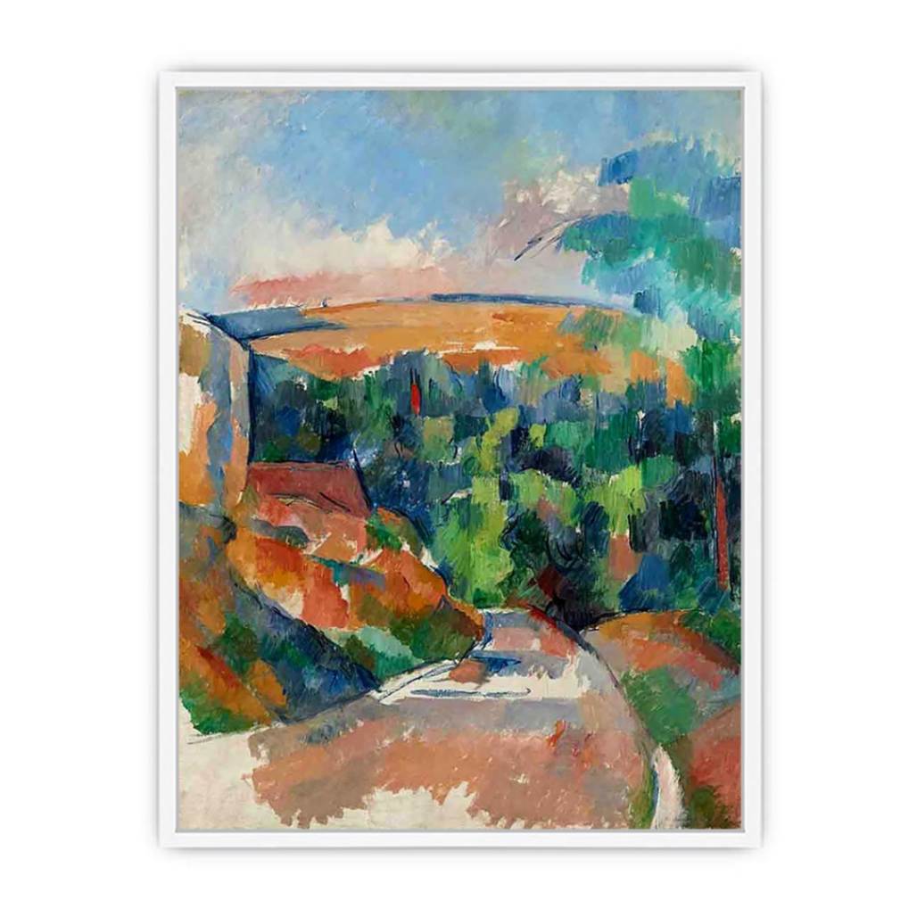 A Bend In The Road Framed Print