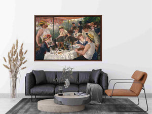 Luncheon Of The Boating Party by Pierre Auguste Renoir Painting