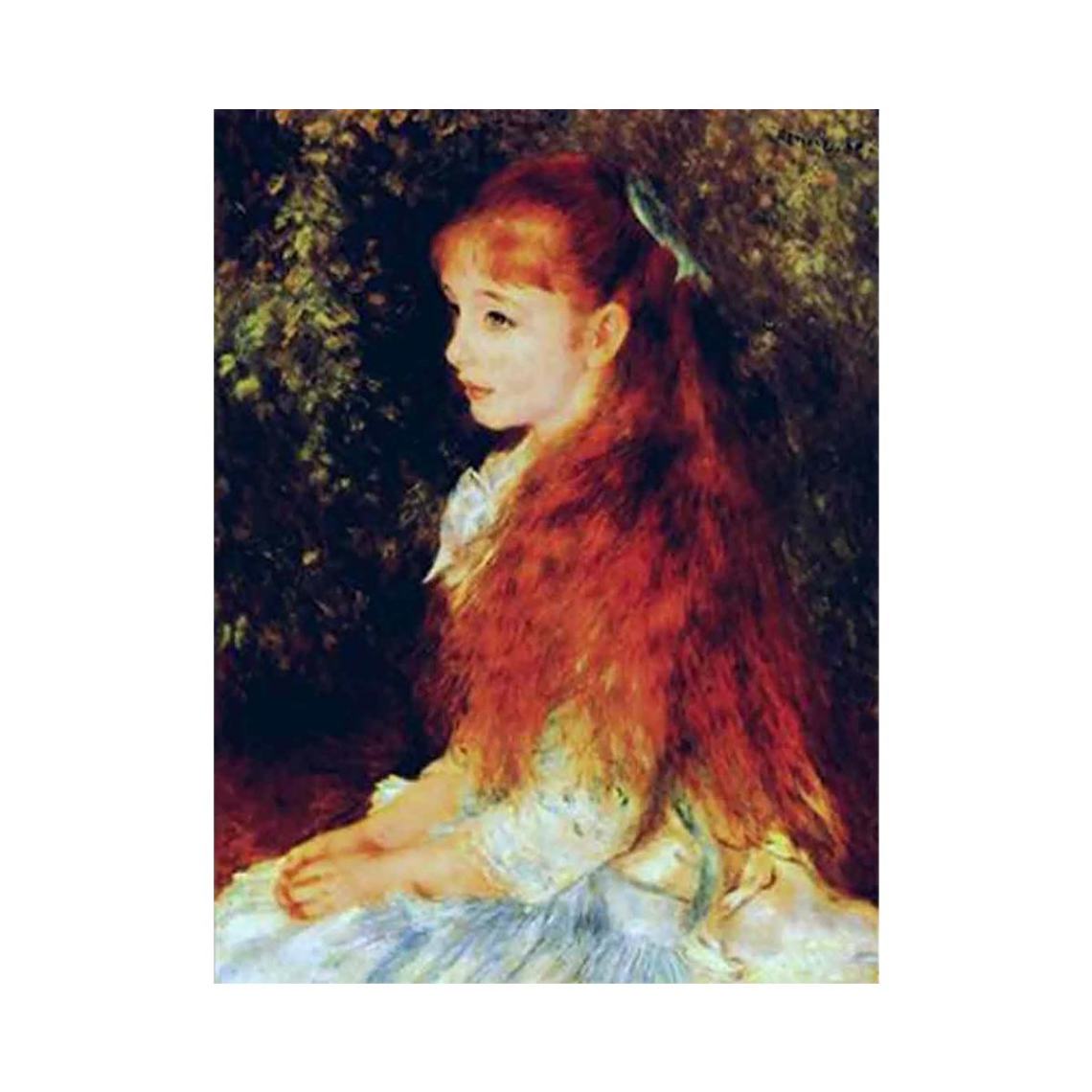 Irene Cahen D Anvers  -  Little Irene by Pierre-Auguste Renoir