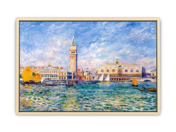 The Doges Palace Venice  Art Print