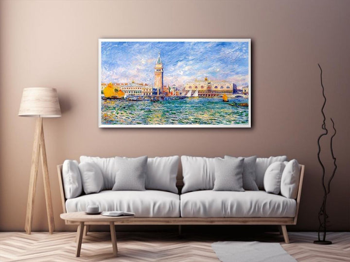 The Doges Palace Venice  Painting