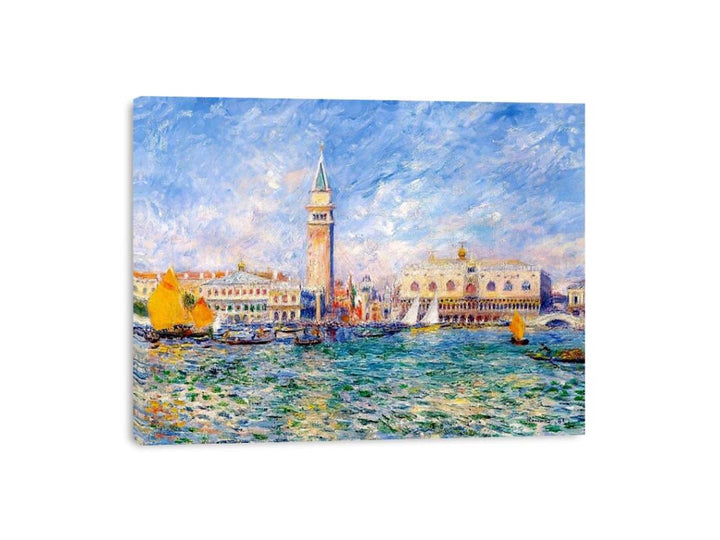 The Doges Palace Venice  Painting