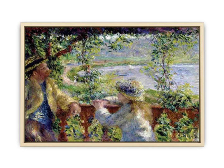 Near The Lake  Art Print