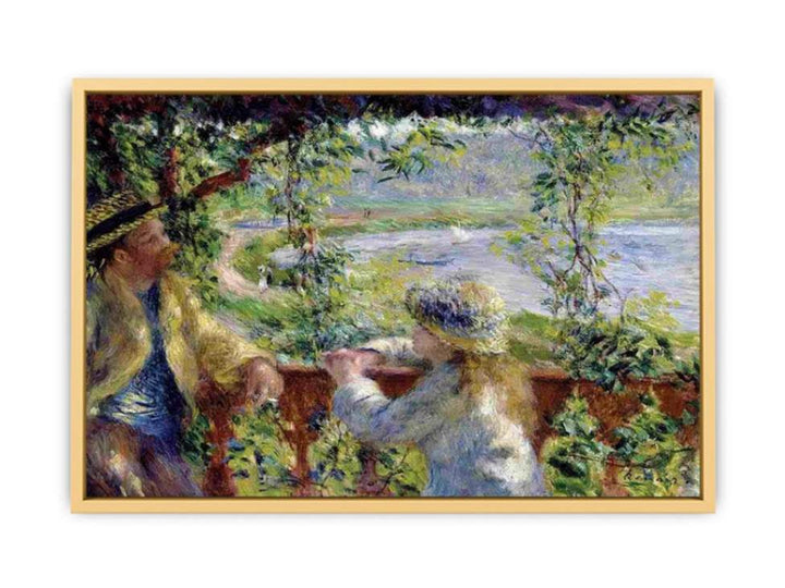 Near The Lake Streched canvas