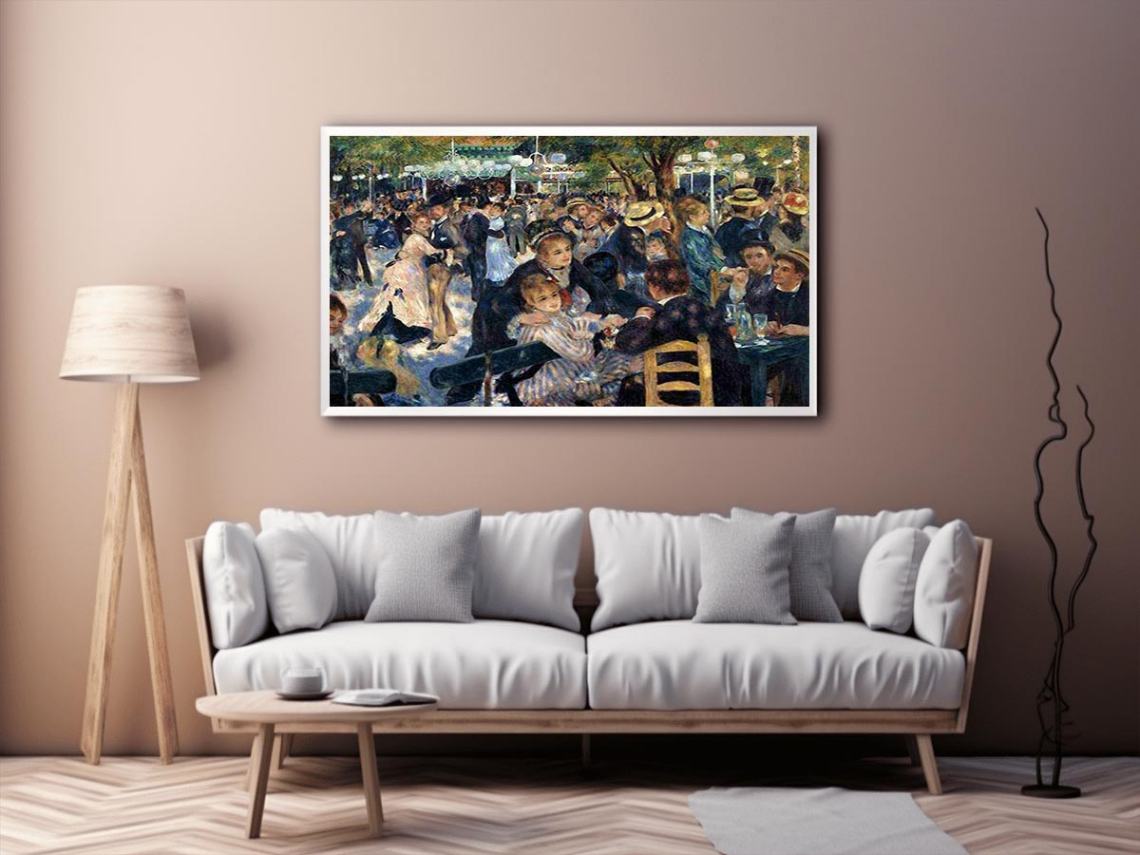 Dance At The Moulin De La Galette by Pierre Auguste Renoir