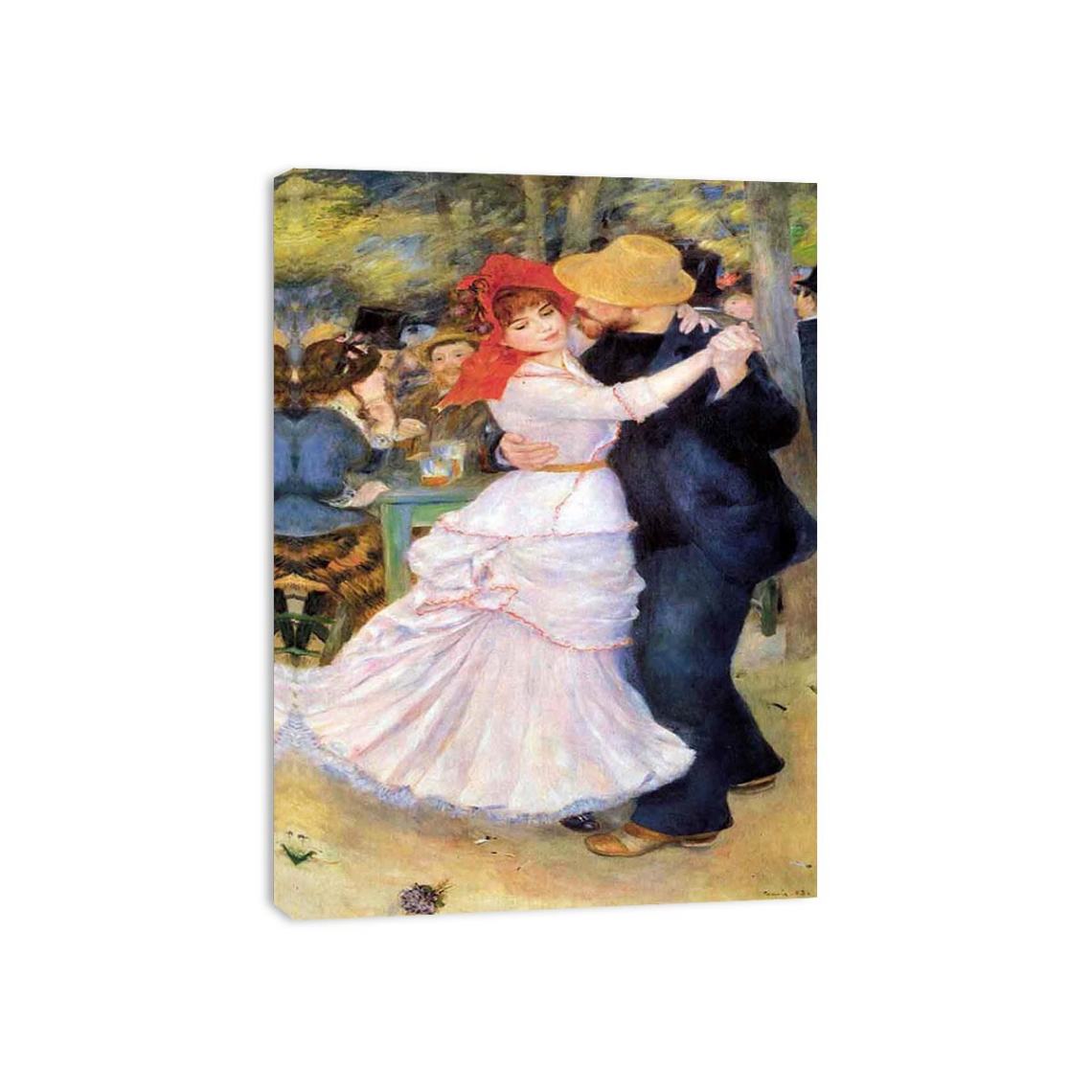 Dance At Bougival by Pierre Auguste Renoir Painting 