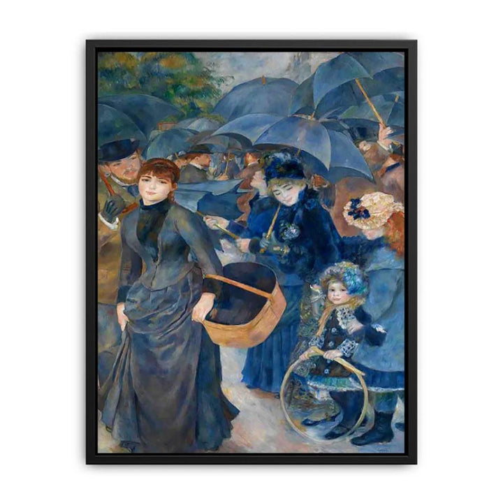 Umbrellas Canvas Print