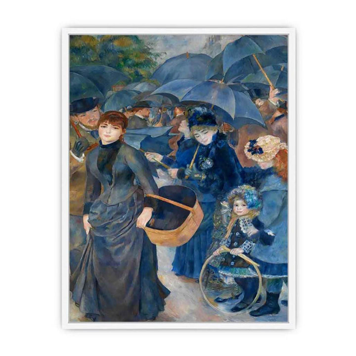 Umbrellas Framed Print