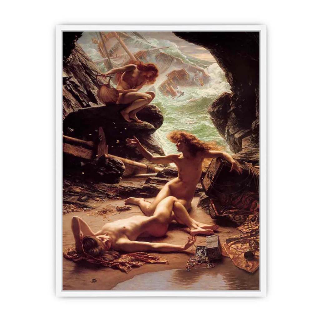 Cave of the Storm Nymphs 1903 Framed Print