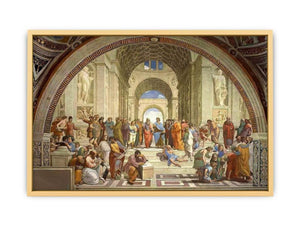 The School of Athens (from the Stanza della Segnatura) 1510-11 Streched canvas