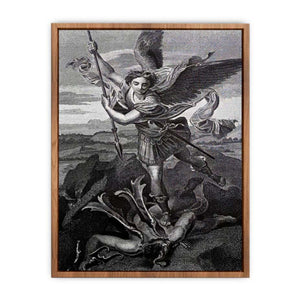 Saint Michael Trampling the Dragon 1518  Poster
