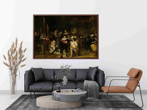 The NightWatch by Rembrandt Van Rijn Painting 