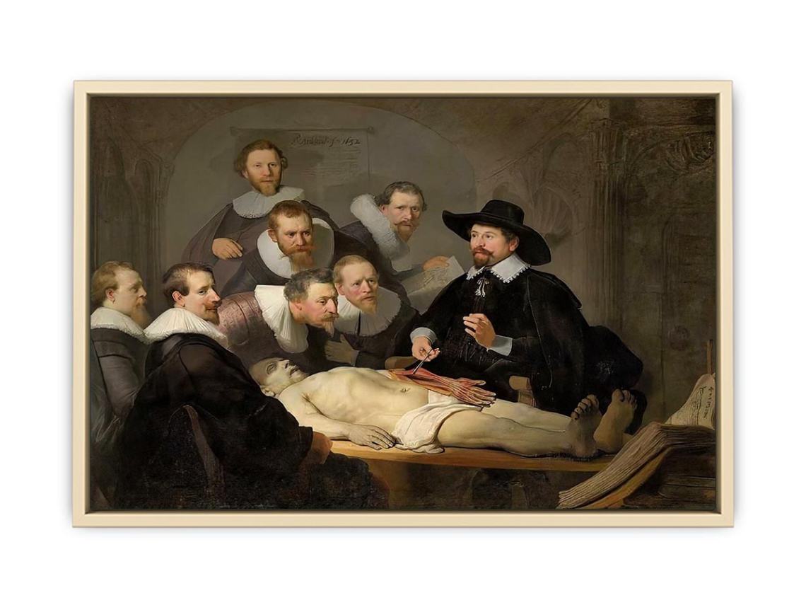Anatomy Lesson of Dr Tulp  Art Print