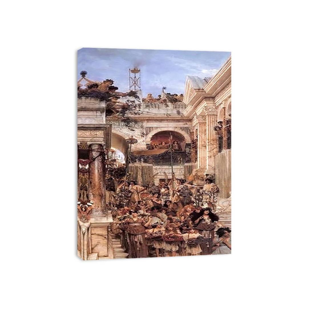Spring by Sir Lawrence Alma-Tadema Painting 