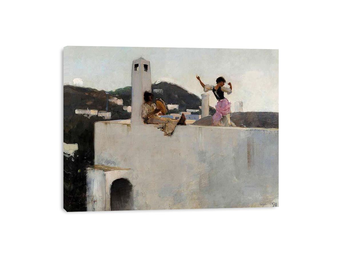 Capri by John Singer Sargent Painting 