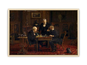 The Chess Players  Art Print