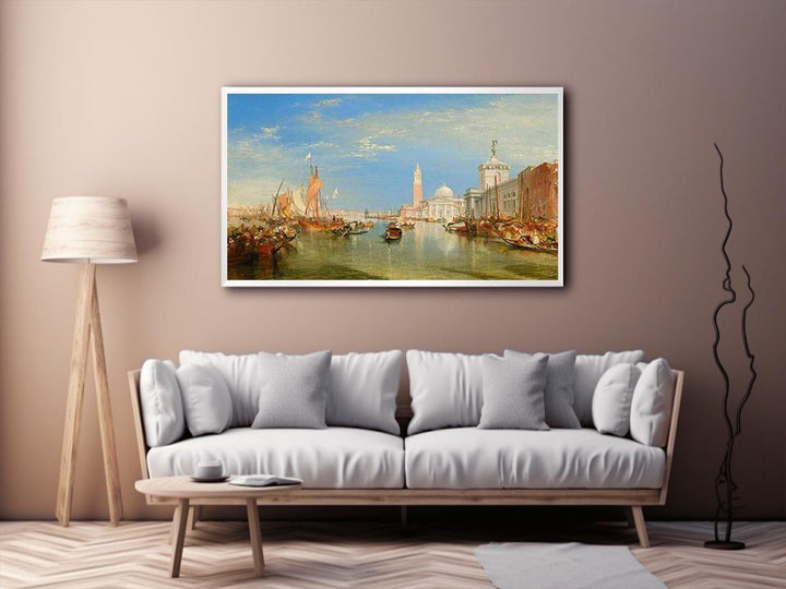 Venice: The Dogana and San Giorgio Maggiore  Painting