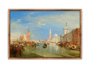 Venice: The Dogana and San Giorgio Maggiore  Poster