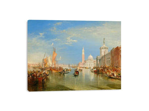 Venice: The Dogana and San Giorgio Maggiore by Joseph Mallord William Turner Painting 