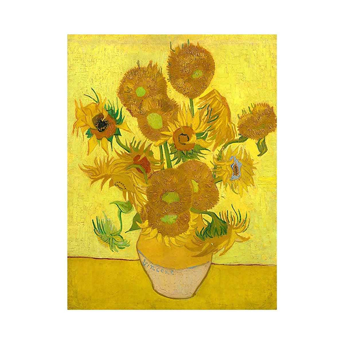 Sunflower inspired Van Gogh colour symbolism