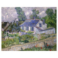 Houses At Auvers By Van Gogh Art Print