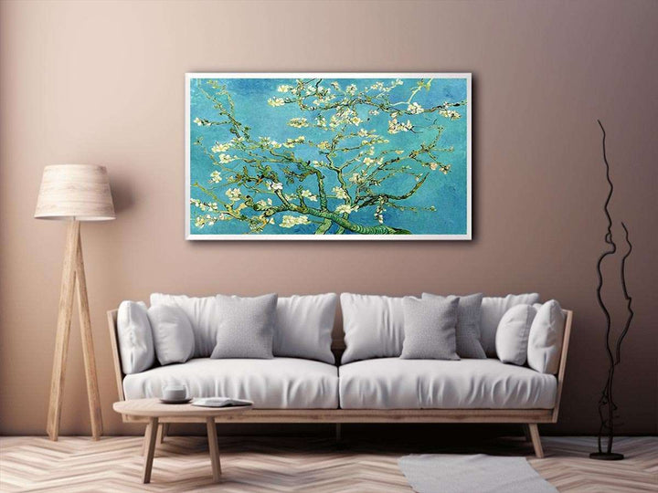Blossoming Almond Tree Painting  Painting