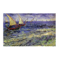 Boats Painting by Van Gogh 