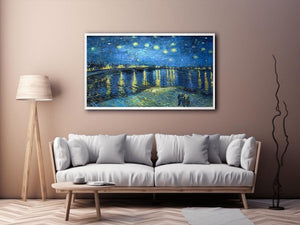 Starry Night Over the Rhone by Vincent Van Gogh Painting