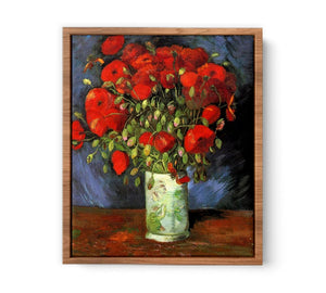 Vase with Red Poppies  Painting