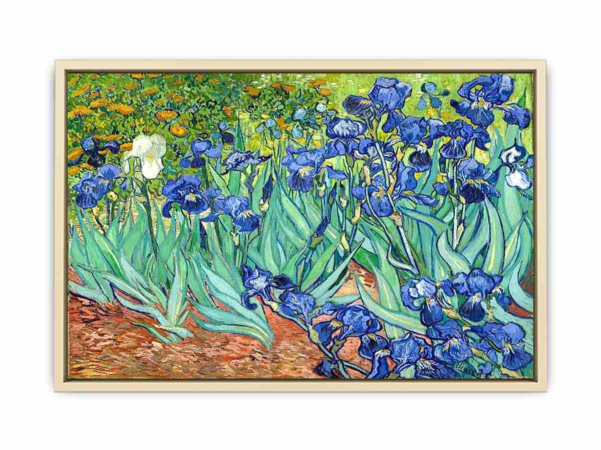 Irises By Van Gogh Painting  Art Print
