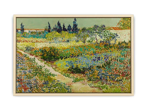 Garden At Arles By Van Gogh  Art Print