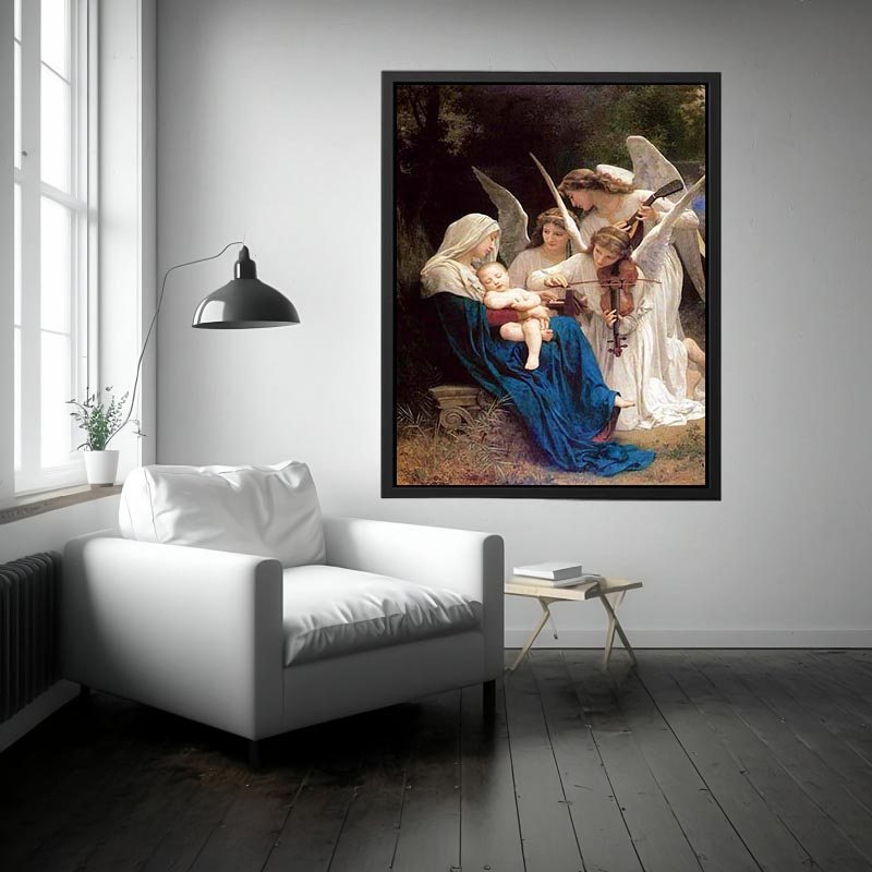 Song of the Angels by William-Adolphe Bouguereau Painting 