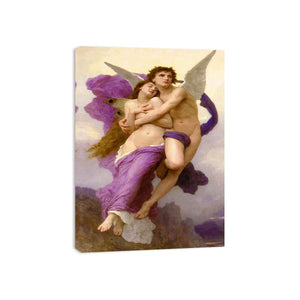 Le Ravissement de Psyche (The Rapture of Psyche) by William-Adolphe Bouguereau Painting 