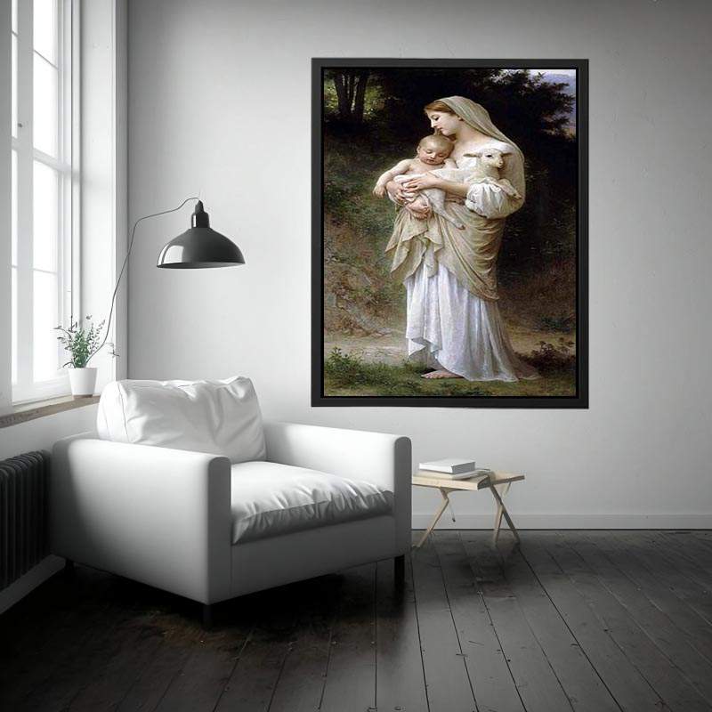 L'innocence (Innocence) by William-Adolphe Bouguereau Painting 