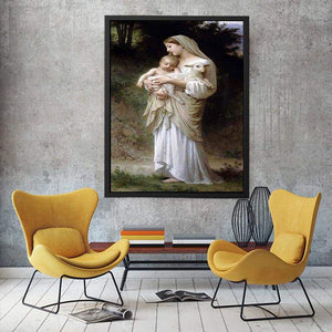 L'innocence (Innocence) by William-Adolphe Bouguereau Painting 