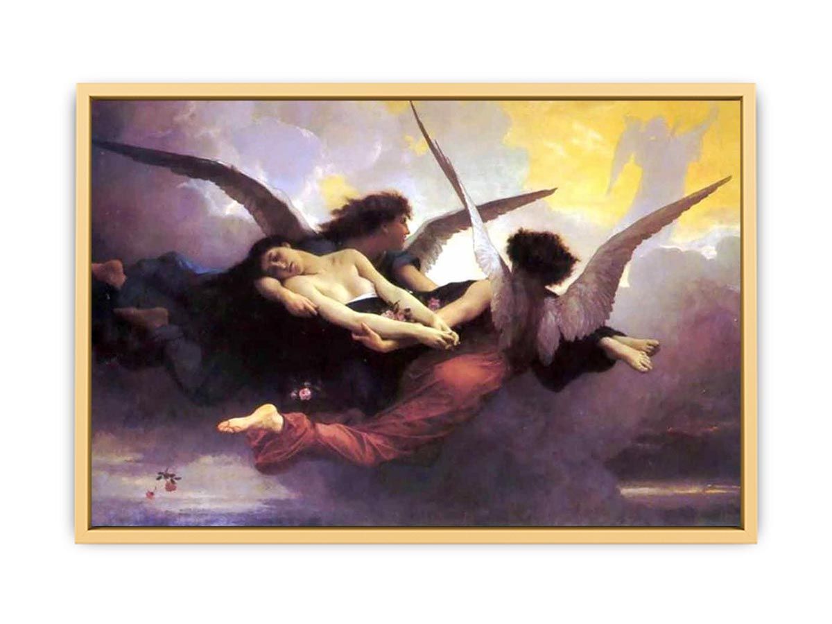 A Soul Brought to Heaven 1878 Streched canvas