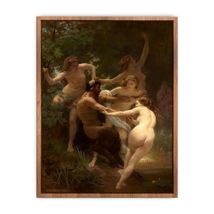 Nymphes et Satyre (Nymphs and Satyr)  Poster