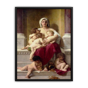 Charity 1878 Canvas Print