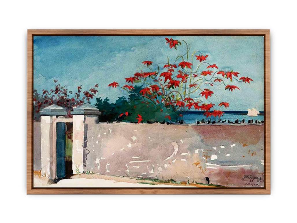 A Wall, Nassau  Poster