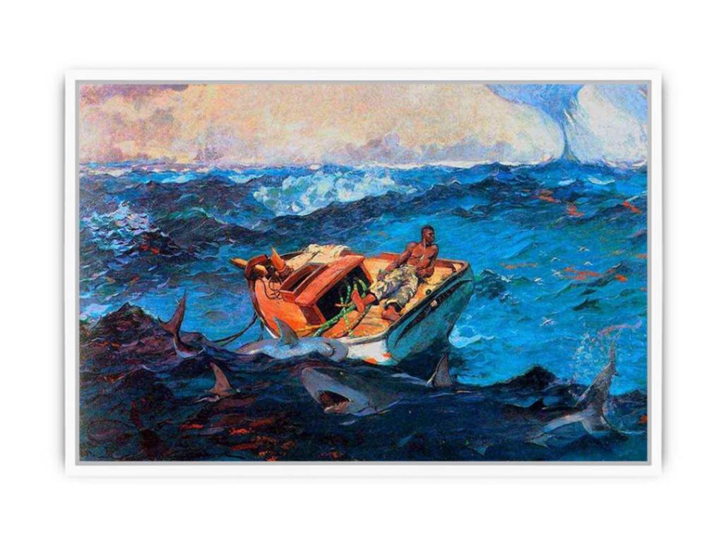 The Gulf Stream Framed Print