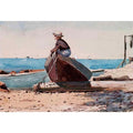 Waiting for Dad by Winslow Homer