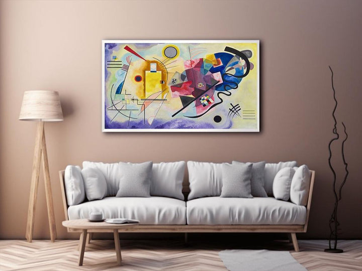 Yellow Red Blue  Painting