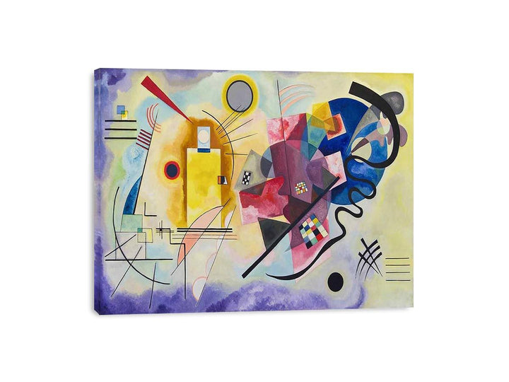 Yellow Red Blue  Painting