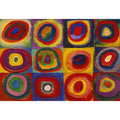 Squares with Concentric Rings by Wassily Kandinsky