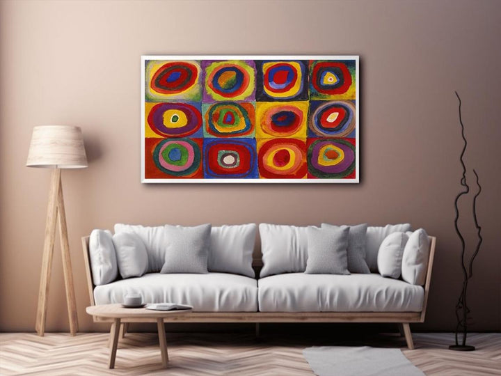 Squares with Concentric Rings  Painting