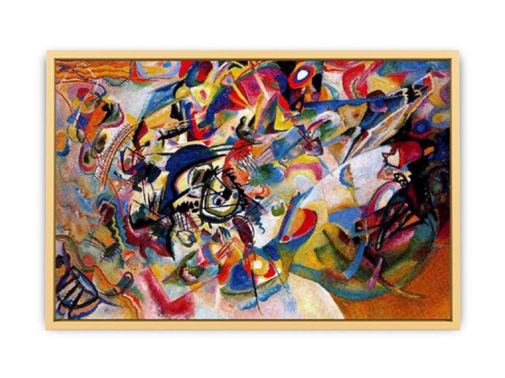 Composition VII Streched canvas