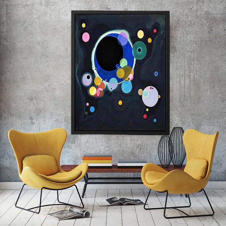 Several Circles  Painting