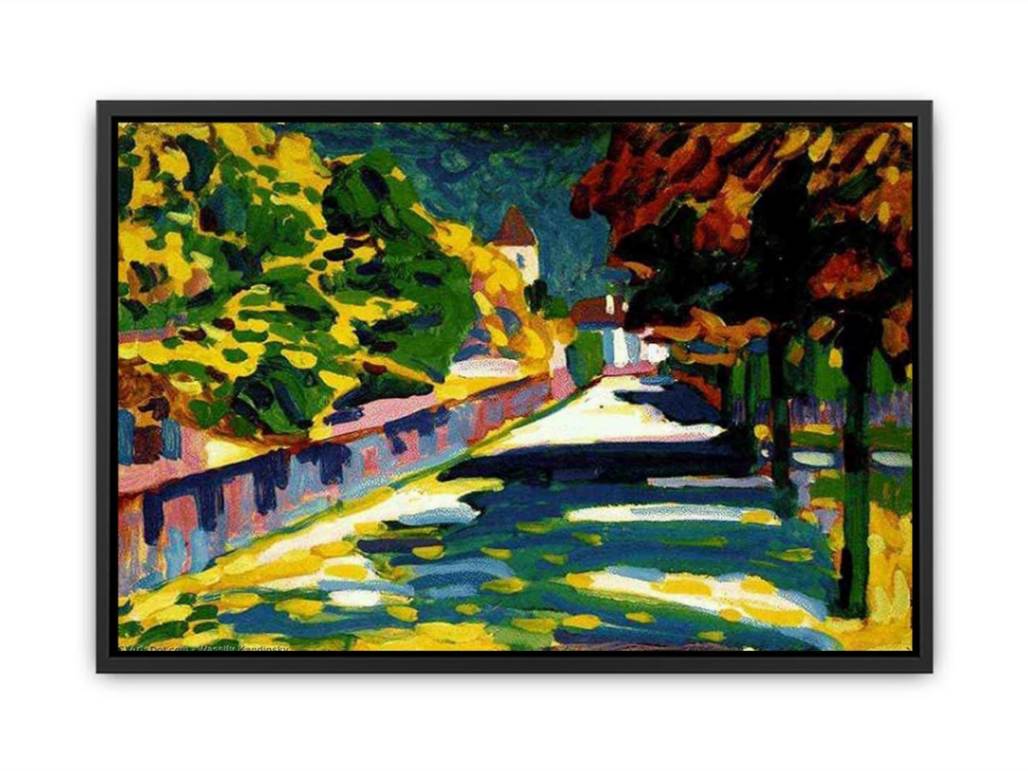 Autumn in Bavaria Canvas Print